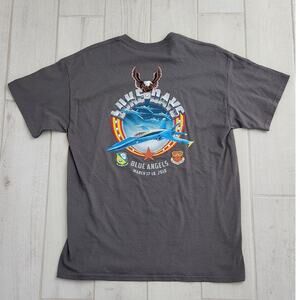 Arizona Luke Days Airforce Base Blue Angels 2018 Men's Large T-Shirt Souvenir